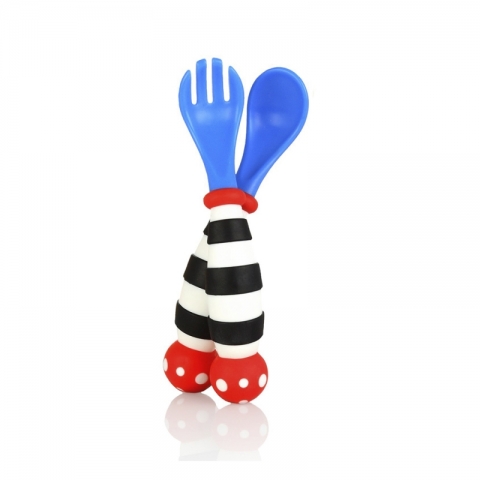 Kit Colher e Garfo Divertidos